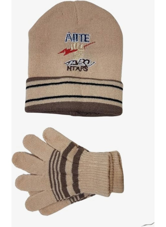 Winter set for children, 3 pieces: hat, scarf, and gloves - Image 3