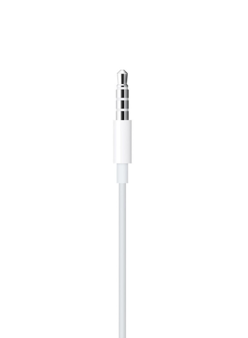 FEND F31 Handsfree Wired Single Side Earphone | Deep Bass Sound, Spring Cable Design, Inline Remote with Microphone – Lightweight & Comfortable Fit – White - Image 4