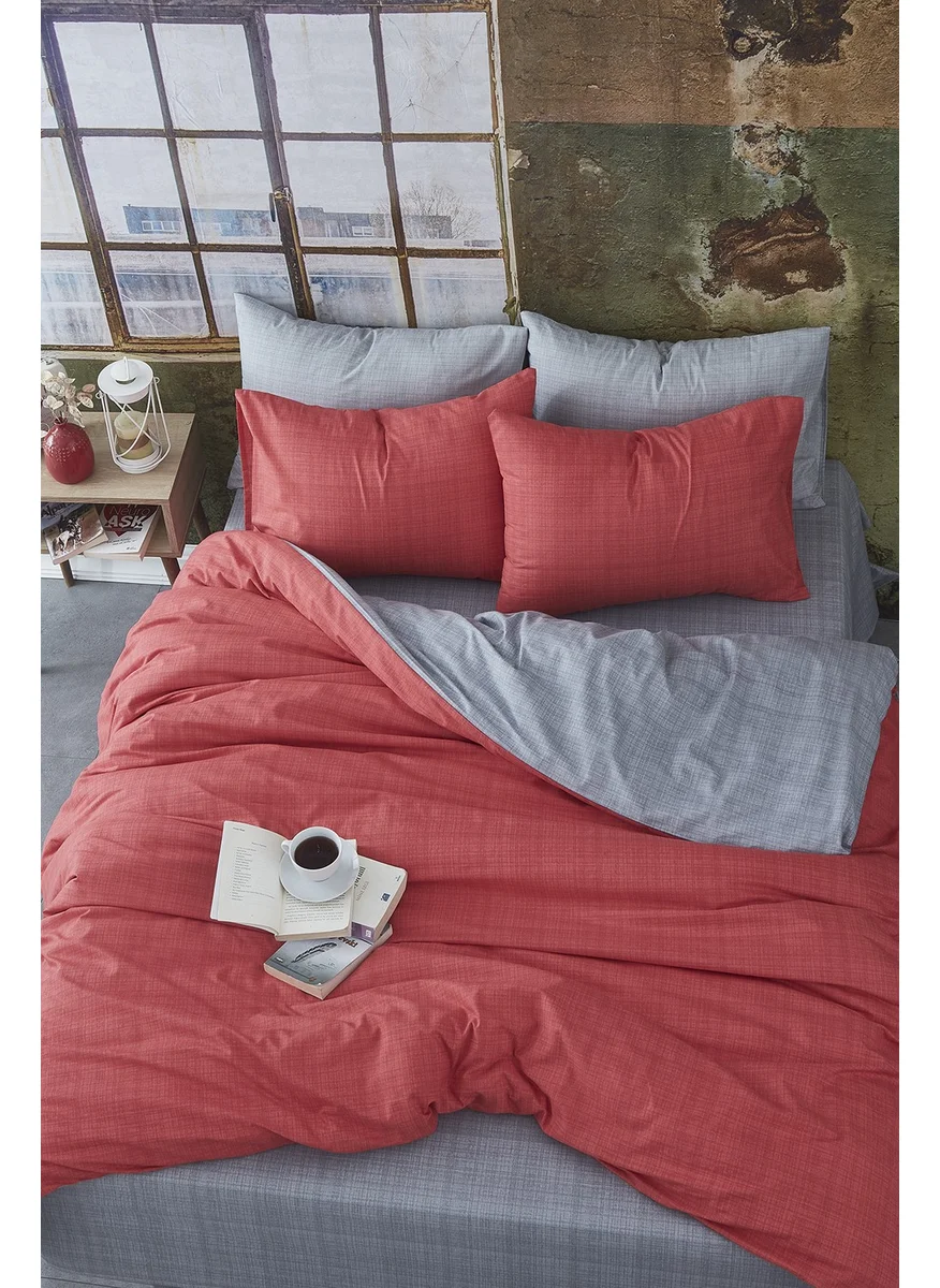 Bonjardin Home Cotton Reversible Double Duvet Cover Set