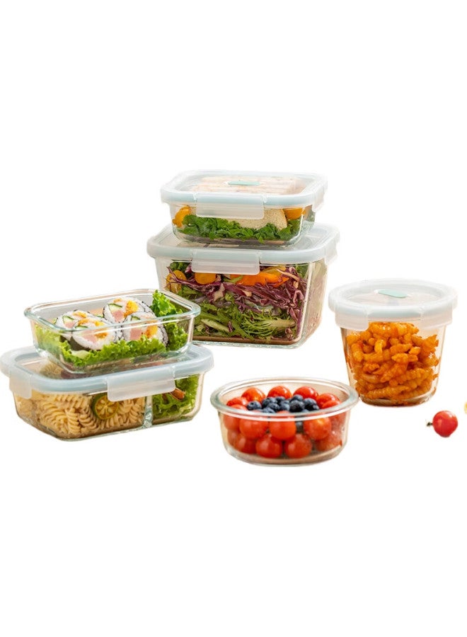 JD.com Jd Jingzao Bento Box Fresh-keeping Refrigerator Storage Glass Food Grade Office Special Rectangular 700ml - Image 2