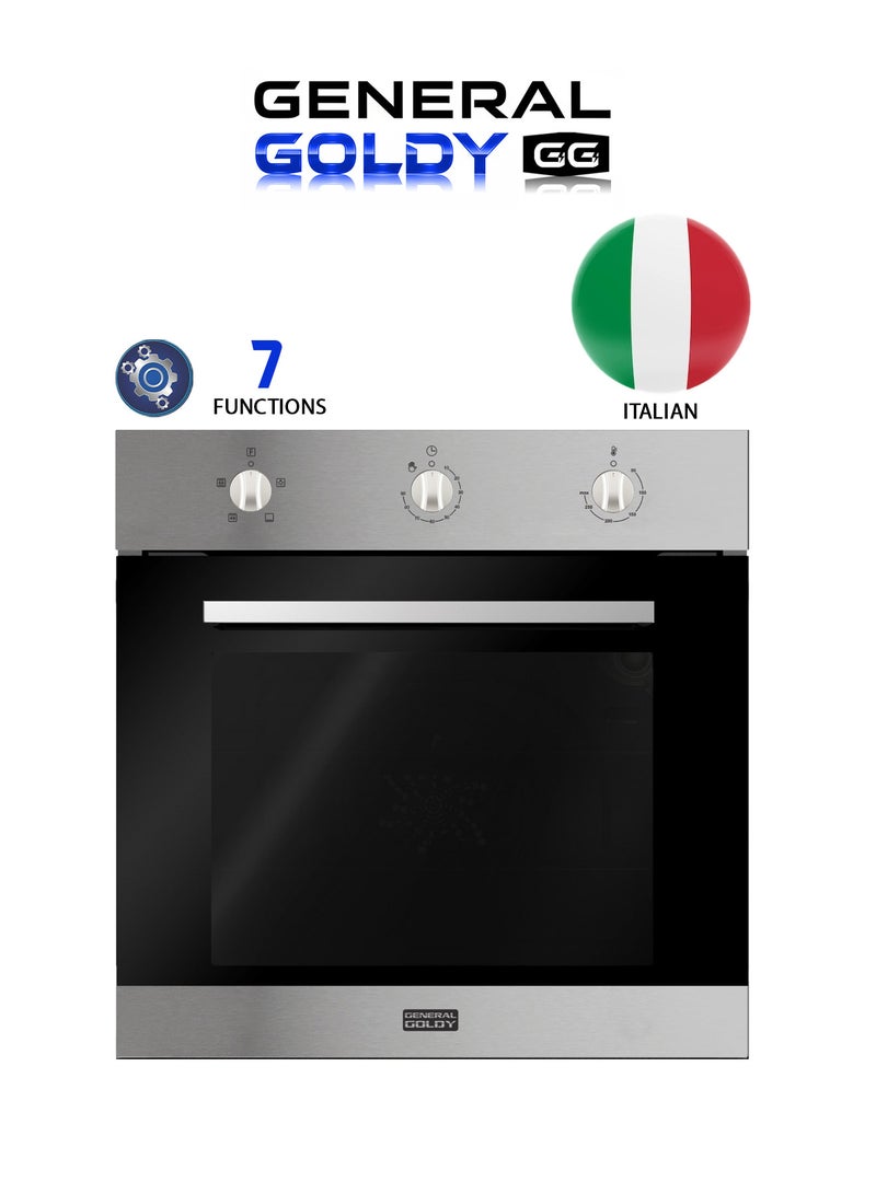 General goldy Built-In Oven 60 cm Electric - 7 Functions - Steel - GGO60S7F - Image 1