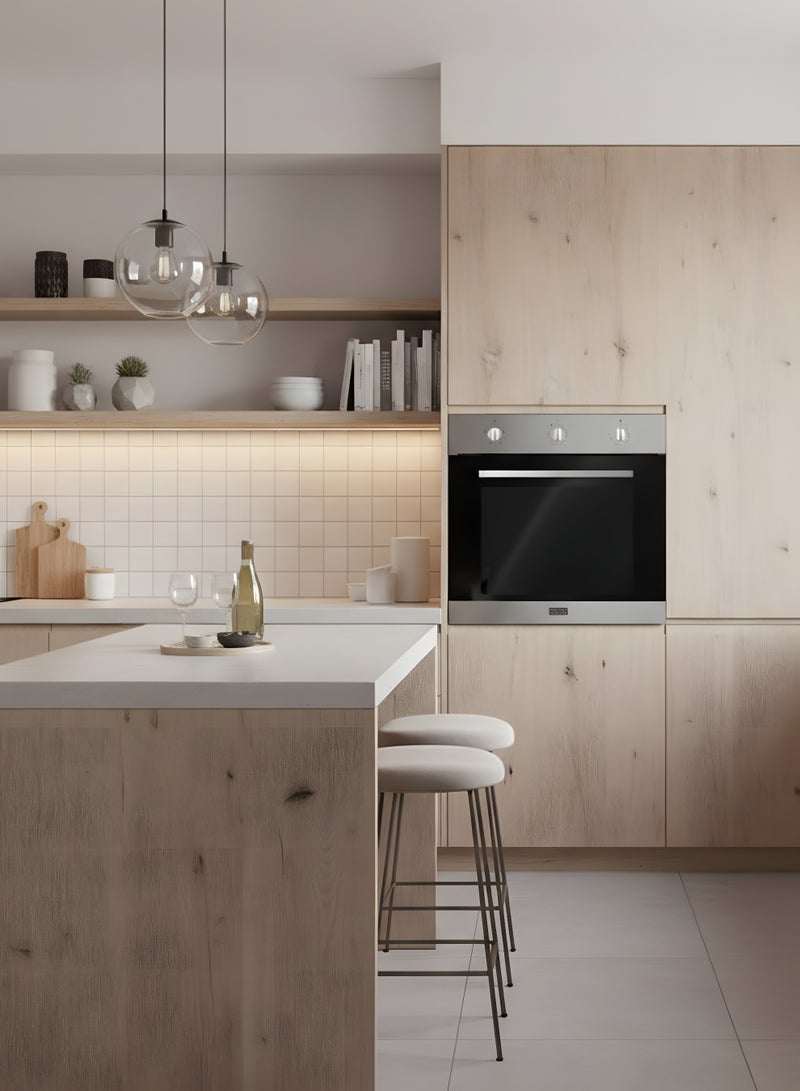 General goldy Built-In Oven 60 cm Electric - 7 Functions - Steel - GGO60S7F - Image 3