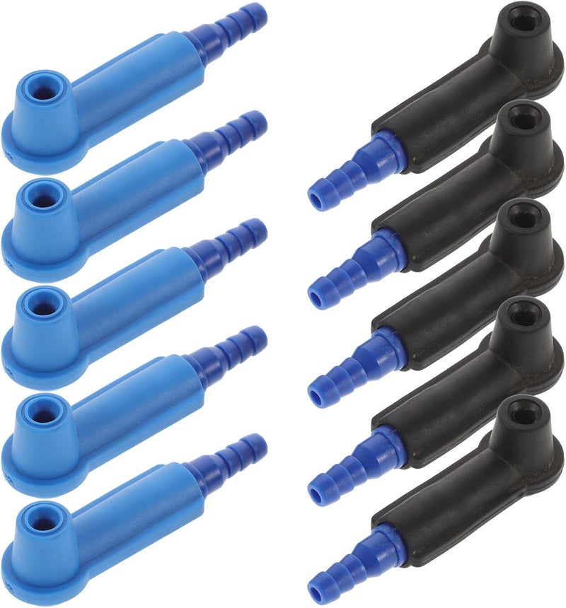 ABOOFAN 10pcs Brake Bleeder Adapter Set with Pumping Connectors and Motorcycle Brake Fluid - Image 1