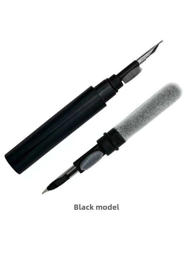 Multi Cleaning Pen Multi-purpose Cleaning Pen Bluetooth Headset Cleaning Pen Cleaning Artifact-Color:3in1/1 Generation/black-pearl Bag  - Image 1