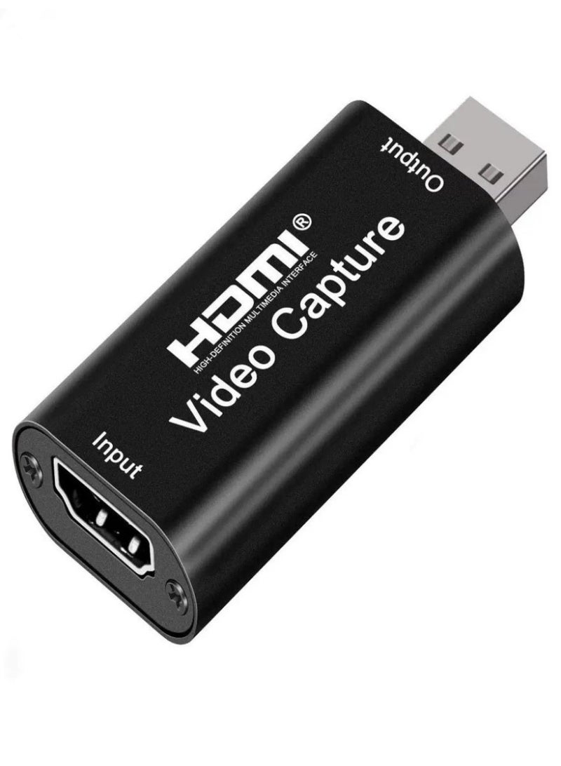 بطاقة التقاط فيديو HDMI بدقة 4K ومسجل صوت وفيديو USB للبث المباشر والألعاب - Image 1