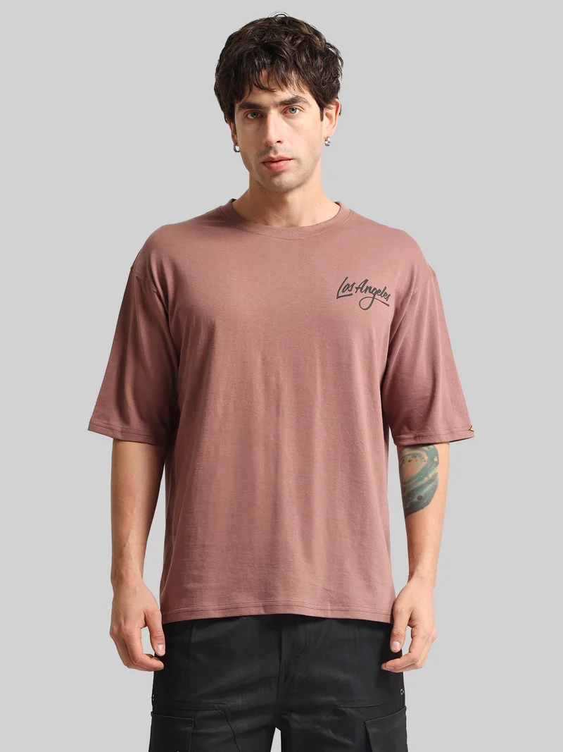 Maniac  Maniac Mens Textured Polo Neck Half Sleeve Biscuit Green Polo T-Shirt for Men | Best Price UAE