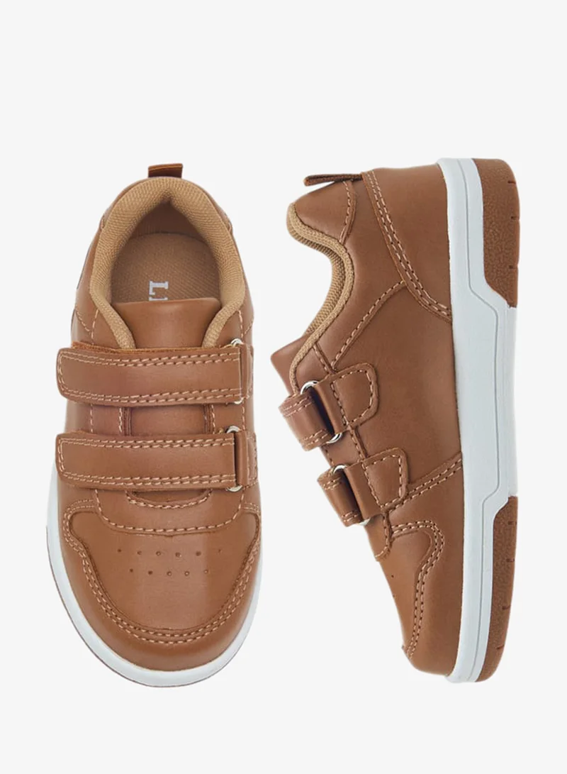 LBL by Shoexpress Boys Panelled Sneakers With Hook And Loop Closure Ramadan Collection