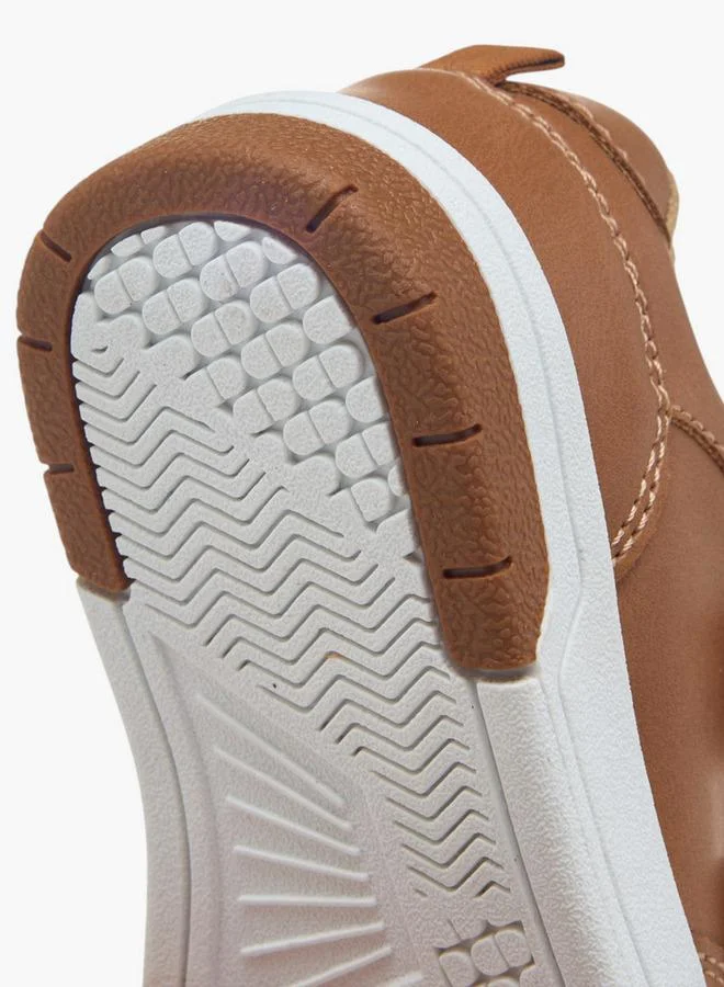 LBL by Shoexpress TAN Panelled Sneakers With Hook And Loop Closure for Men | Best Price UAE