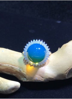 D.COLOR Blue Amber Ring  - Image 2