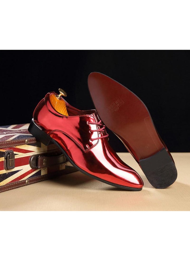 KUYING New Men's Business Leather Shoes  - Image 5