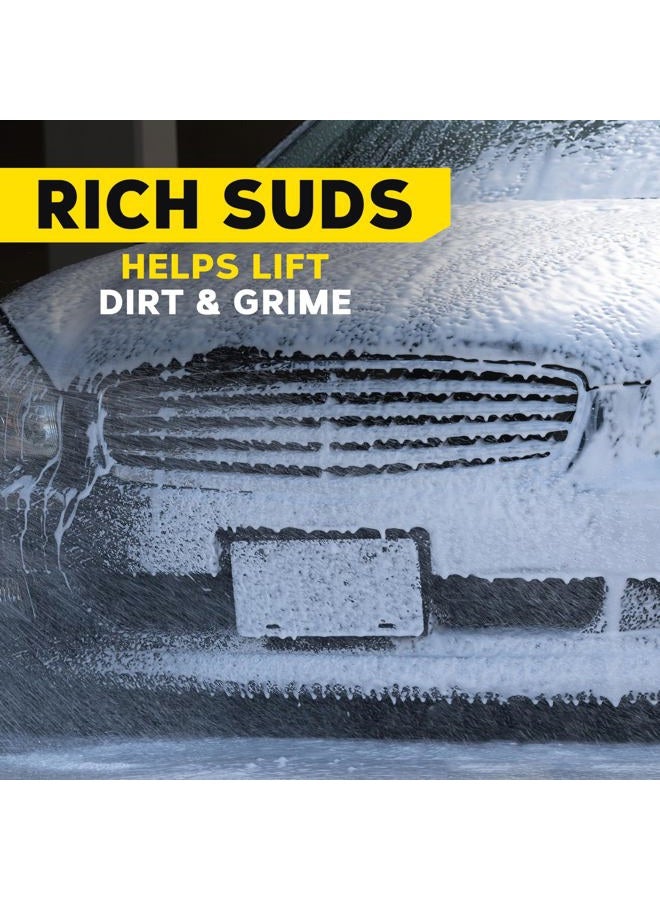 Meguiar's غسل السيارات من فئة الذهب - احصل على نتائج احترافية باستخدام مدفع الرغوة أو كغسل دلو - احصل على لمسة نظيفة ولامعة آمنة لجميع أنواع الطلاء - 64 أونصة - Image 5