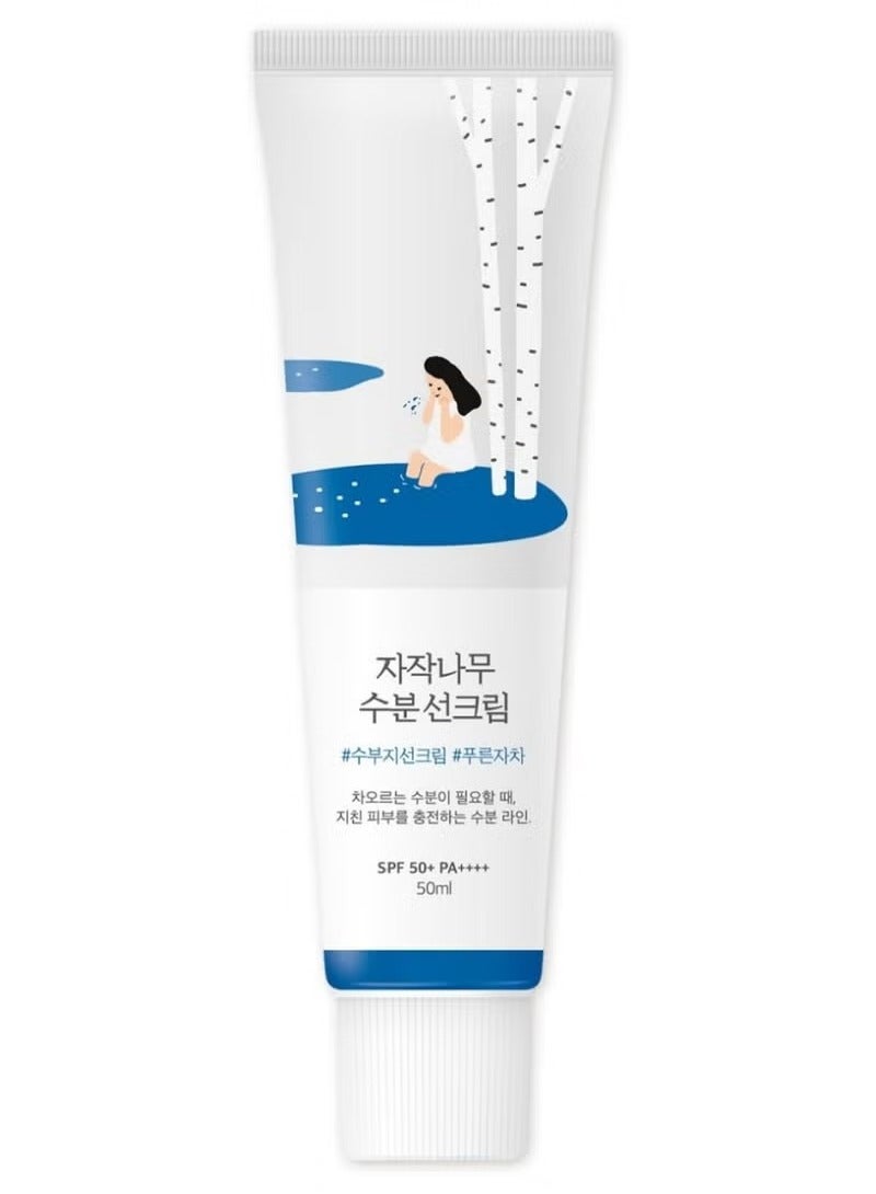 Round Lab Birch Moisturizing Sunscreen SPF 50, PA++++ 50ml - Image 1