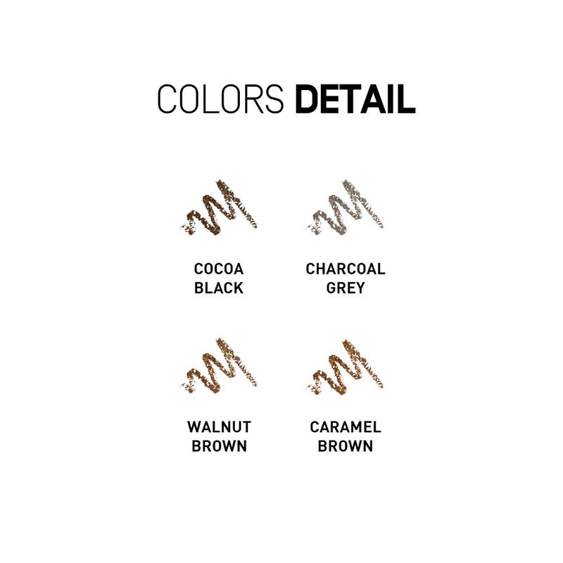 heme Perfect Waterproof Brow Pencil - Walnut Brown 0.02 oz - Image 3