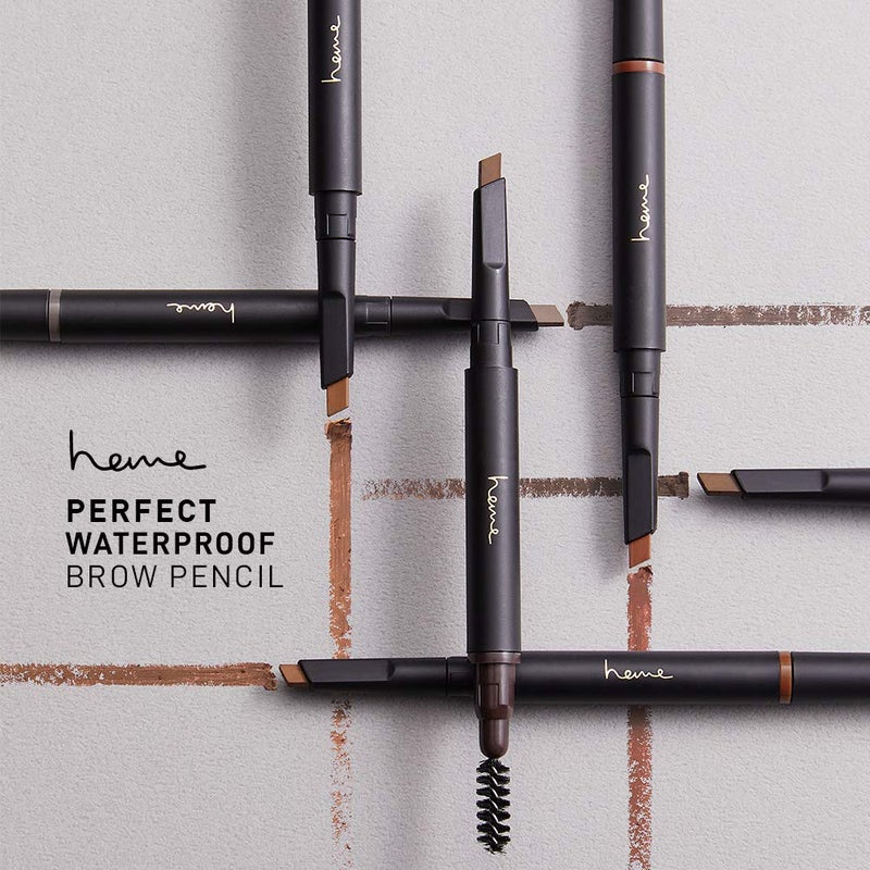 heme Perfect Waterproof Brow Pencil - Walnut Brown 0.02 oz - Image 2