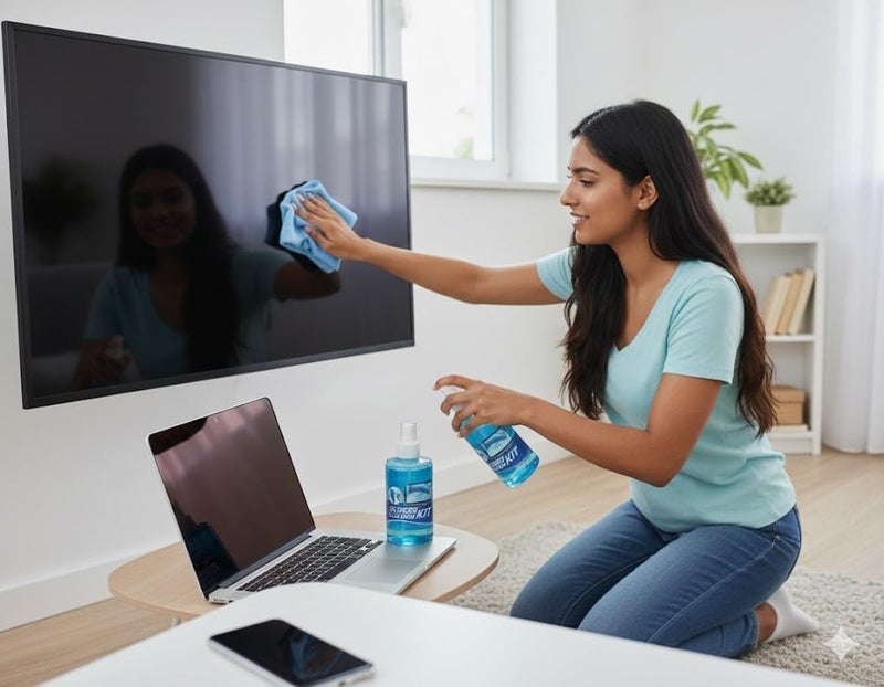 Opula Screen Cleaning Kit, Small Spray and Towel for Laptops, Smartphones and Computers - 100% Premium Quality, KCL 1021 - Image 4