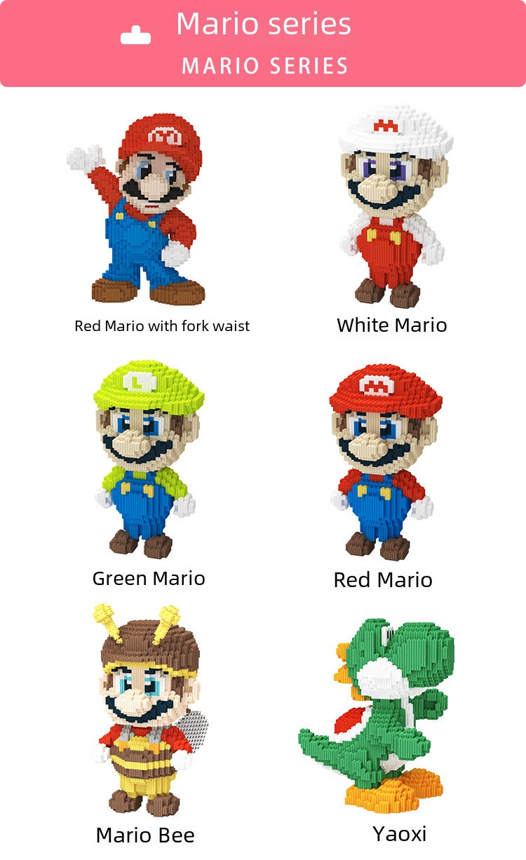 Decompression Adult Educational Cartoon Animation Small Particle Building Blocks Series Inserts Internet Celebrity Toys Street Stall Supply Dropshipping - Image 5