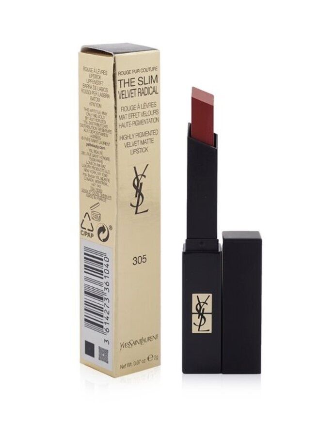 Yves Saint Laurent The slim velvet radical lipstick 2g-305 orange surge - Image 3