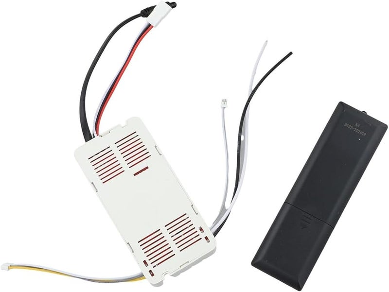 مجموعة تحكم عن بعد لمروحة السقف مع دليل هواء ومستقبل تخفيف 6 سرعات لمصباح AC LED - Image 4