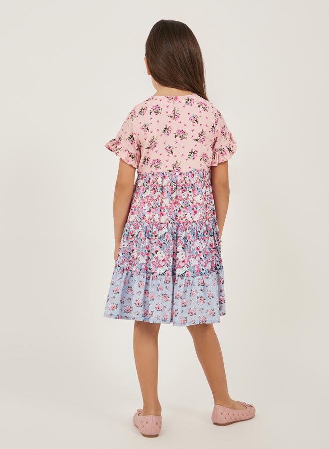 Styli Floral Tiered Dress  - Image 4