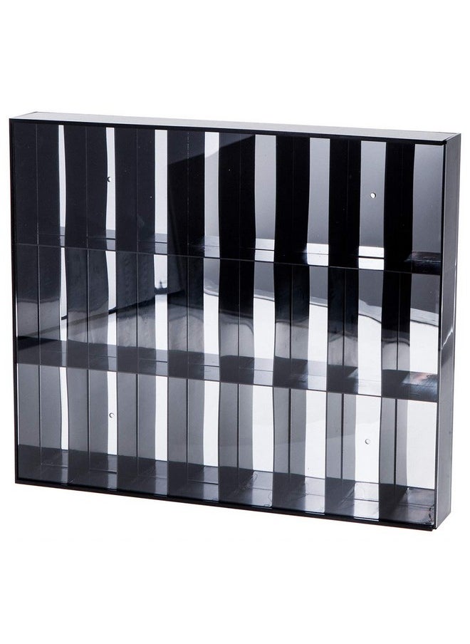 Protech Afsbm 24 Slot Acrylic Display Case For 3" 4" Action Figures (Wallmount) 18" W X 15.25" H X 2.5" D  - Image 1