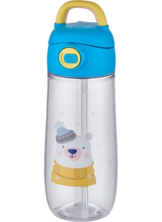 550 ml Patterned Child Water Flask with Straw Locked Lid with Carrying Handle - pzsku/ZACA5A0E3C4D230CFD9ABZ/45/_/1725790790/c2f23401-118c-4b0b-8092-764877a564e6