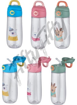 550 ml Patterned Child Water Flask with Straw Locked Lid with Carrying Handle - pzsku/ZACA5A0E3C4D230CFD9ABZ/45/_/1730823266/9d9818a2-7f8d-4763-97db-470e61c2dc41