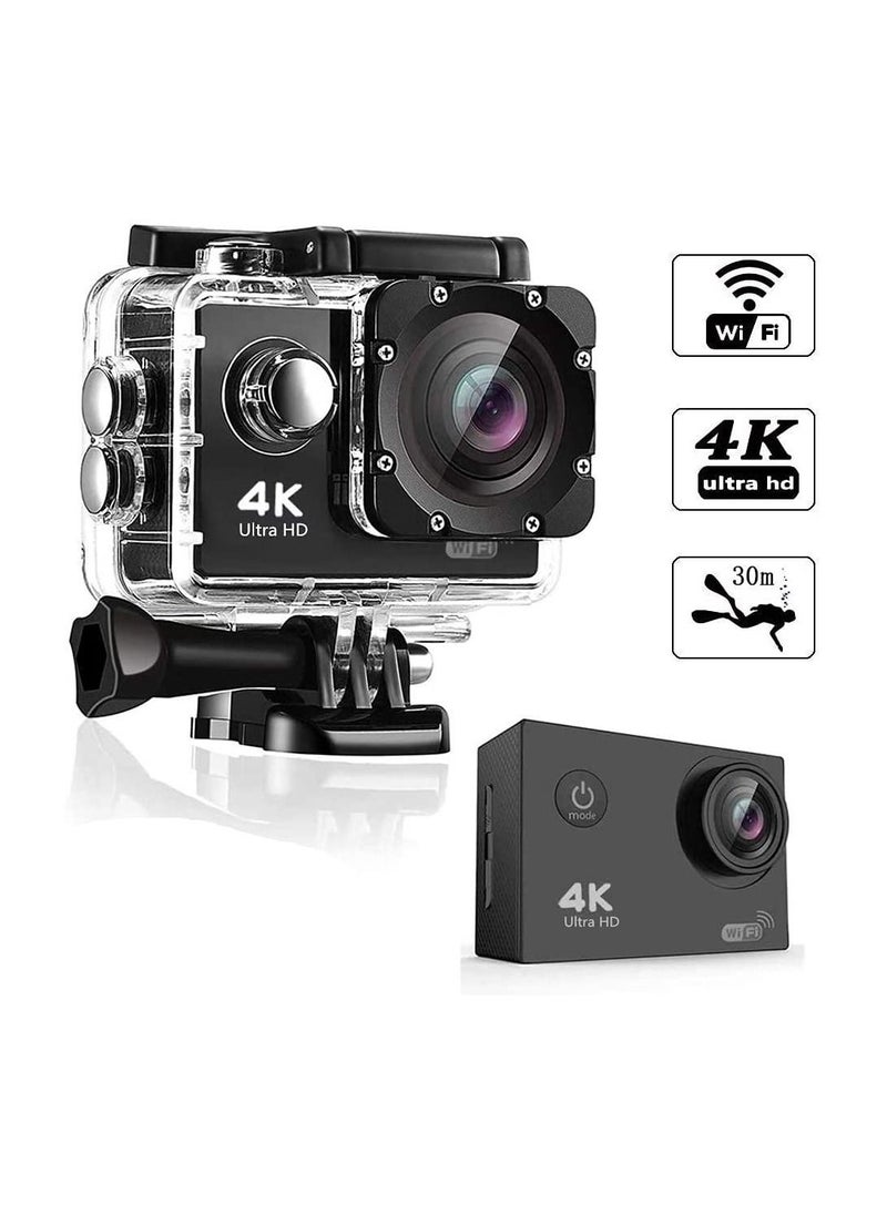 Generic - Action Camera 2.0 Waterproof DVR Sport Camera Wifi Remote Control Action Cam 720PHD Loop Recording Video Camcorder - Image 1