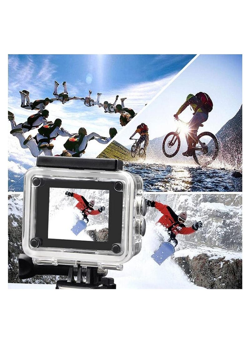 Generic - Action Camera 2.0 Waterproof DVR Sport Camera Wifi Remote Control Action Cam 720PHD Loop Recording Video Camcorder - Image 1