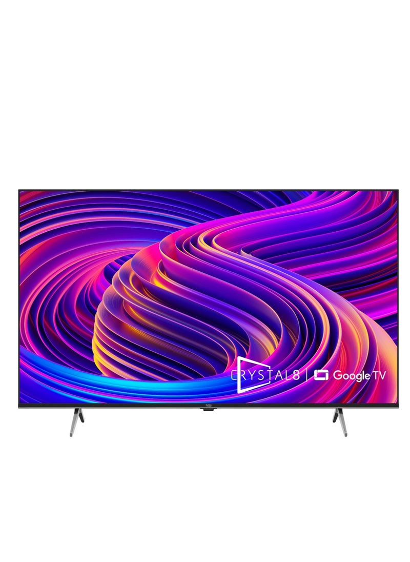 Beko 50 Inches Crystal 8 Smart TV - 4K UHD - Google OS - Dolby Vision - HDR10+  - Image 1