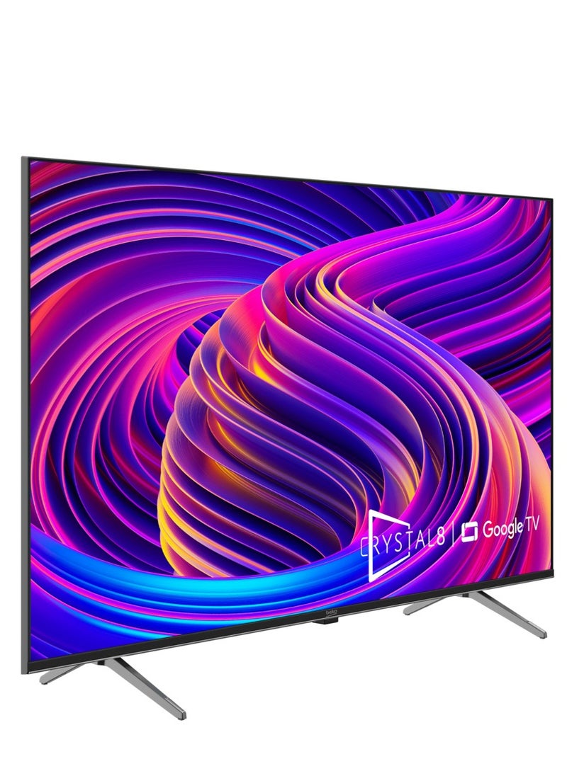 Beko 50 Inches Crystal 8 Smart TV - 4K UHD - Google OS - Dolby Vision - HDR10+  - Image 2