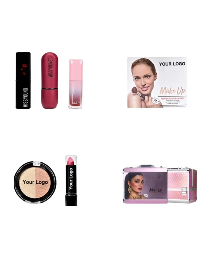 MISS YOUNG MISSYOUNG GM23287 Makeup Set – Complete Cosmetic Kit in Aluminum Case - Image 3