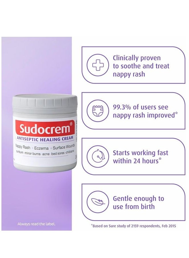 Antiseptic Healing Cream - Nappy Rash - 250g