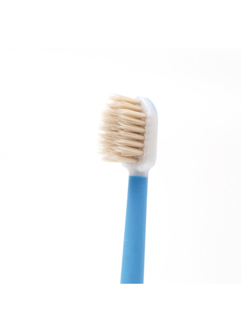 fancy Smart Miswak Brush with Flexible Rubber Handle, Comes in Blue with White