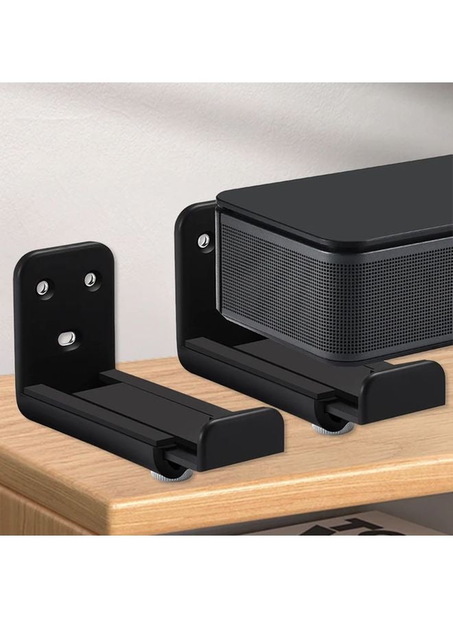 حامل قوسي عالمي لشريط الصوت الأسود لتثبيته على الحائط لسامسونج وفيزيو وإل جي وبوز - Image 5