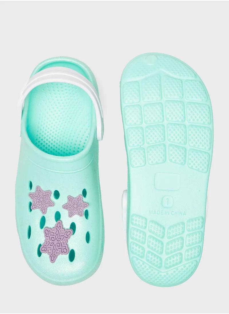 Disney Kids Disney Printed Clogs