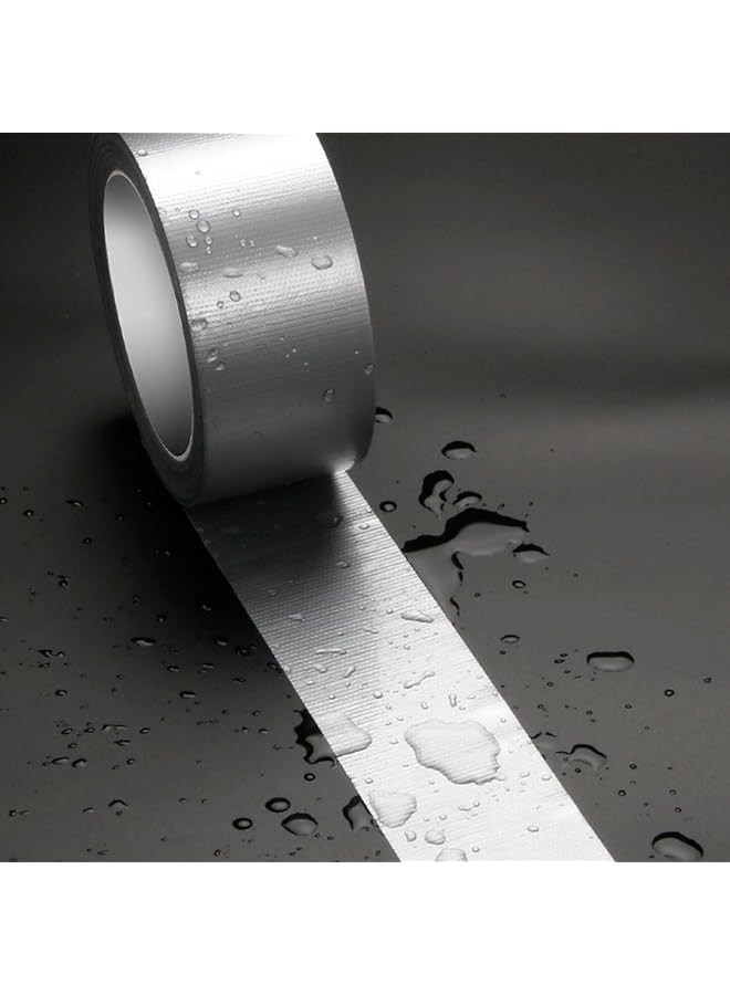erorex 2Pcs 5 Cm X 13.6 M Gray Strong Adhesive Duct Tape Durable And Waterproof For All Weather Conditions - Image 4