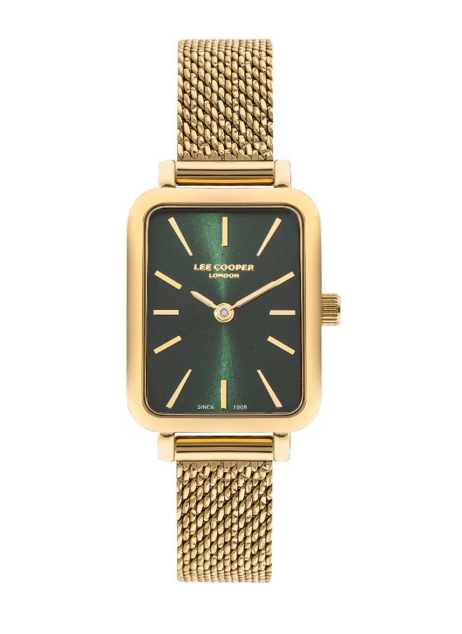 Lee Cooper LEE COOPER Women's Analog Green Dial Watch - LC07815.170  - Image 1