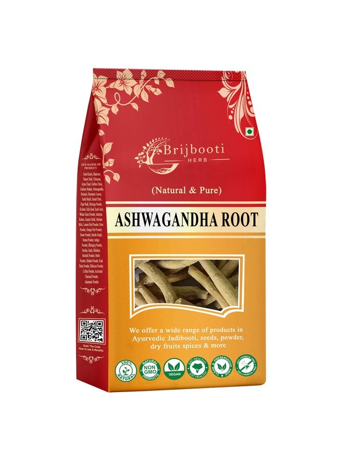 Brijbooti Ashwagandha Root (250 Gr) - Natural Asgandh - Indian Ginseng - Withania Somnifera - Image 1