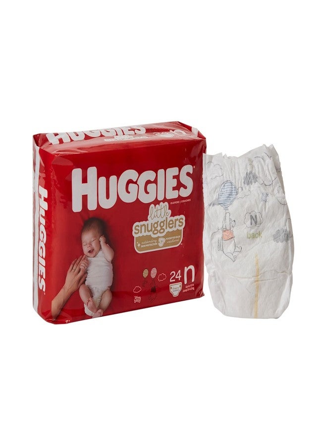 Kimberly-Clark Kimberly Clark 52238 - Diaper Huggies Nwbrn, 24 Count, Unisex Incontinence Protector - Image 1