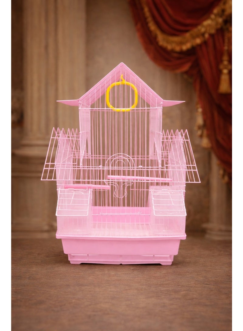 Petto W108  Bird Cage 30×23×39 cm | Durable Metal Cage for Small Birds - Image 4
