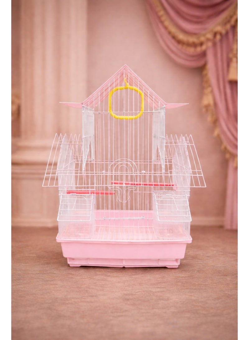 Petto W108  Bird Cage 30×23×39 cm | Durable Metal Cage for Small Birds - Image 3