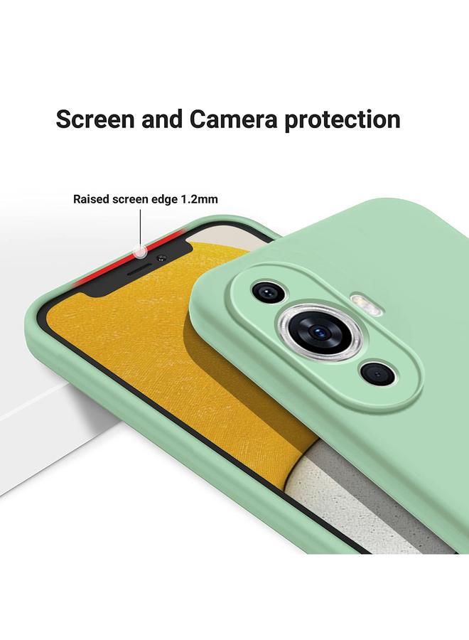 erorex Case For Huawei nova 12 Lite/nova 12 Active Solid Color Liquid Silicone Dropproof Full Coverage Protective Case  - Image 4