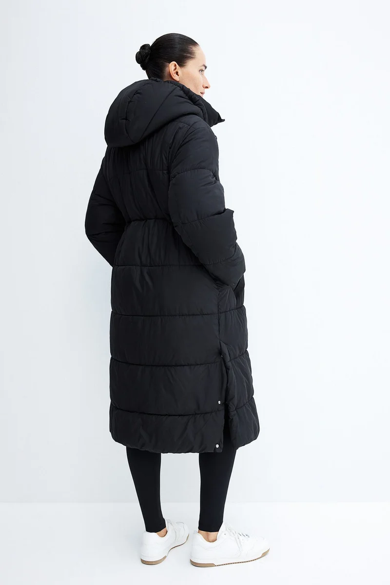 H&M Mama Hooded Puffer Coat