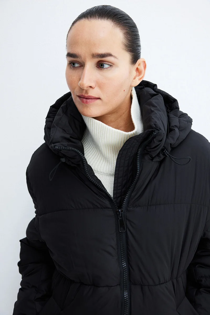 H&M Mama Hooded Puffer Coat