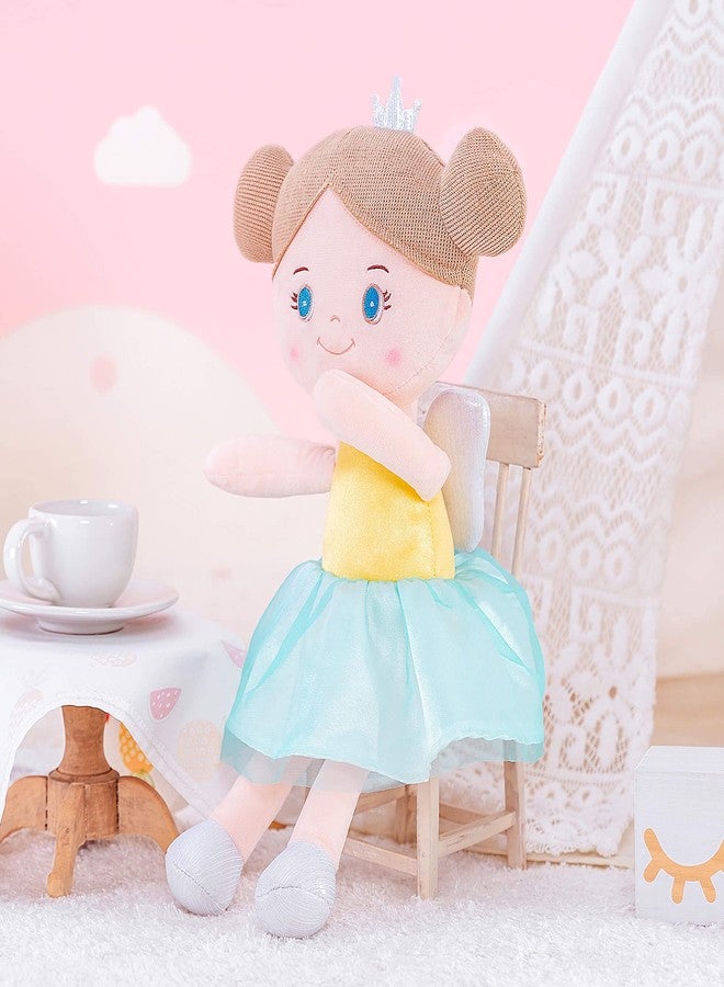 Gloveleya Dolls First Baby Girl Gifts Soft Stuffed Doll Yellow 15" with Gift Bag - Image 5