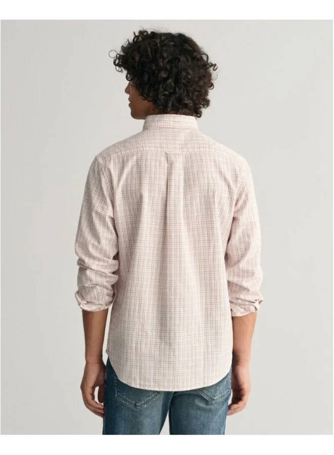 Gant  Gant Regular Fit Tattersall Archive Oxford Shirt for Men | Best Price UAE