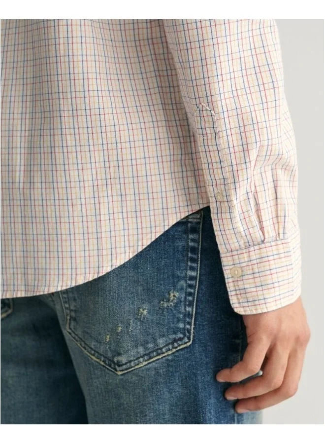 Gant  Gant Regular Fit Tattersall Archive Oxford Shirt for Men | Best Price UAE