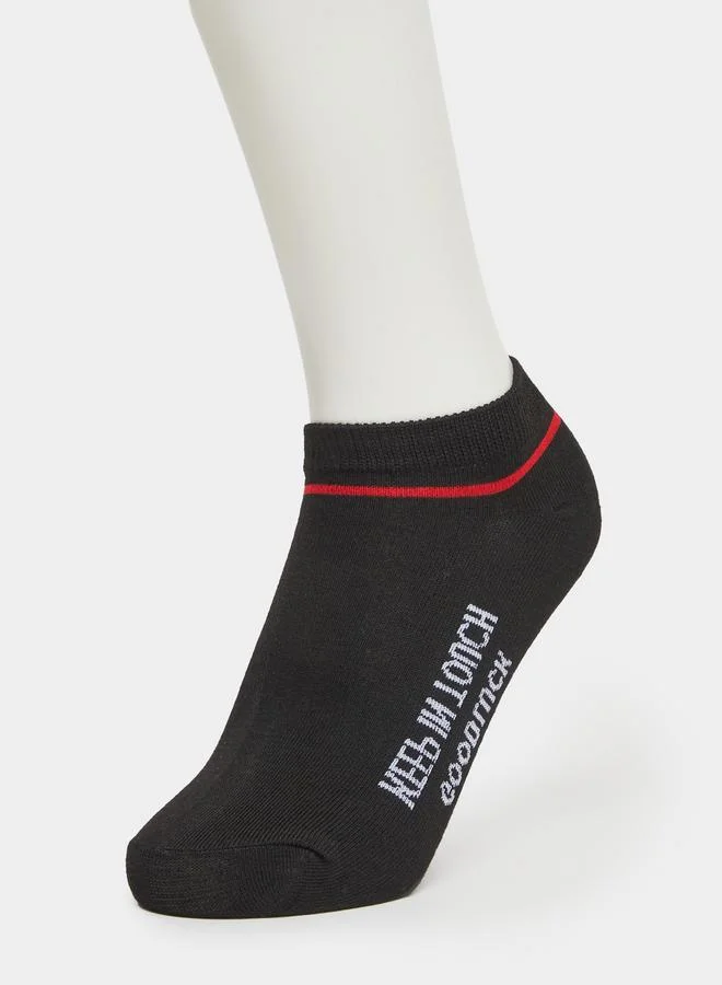 Styli  Pack of 5 - Striped Detail Ankle Socks for Men | Best Price UAE