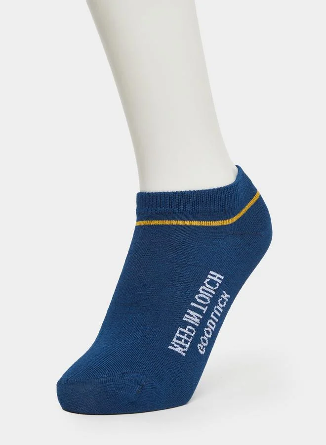 Styli  Pack of 5 - Striped Detail Ankle Socks for Men | Best Price UAE