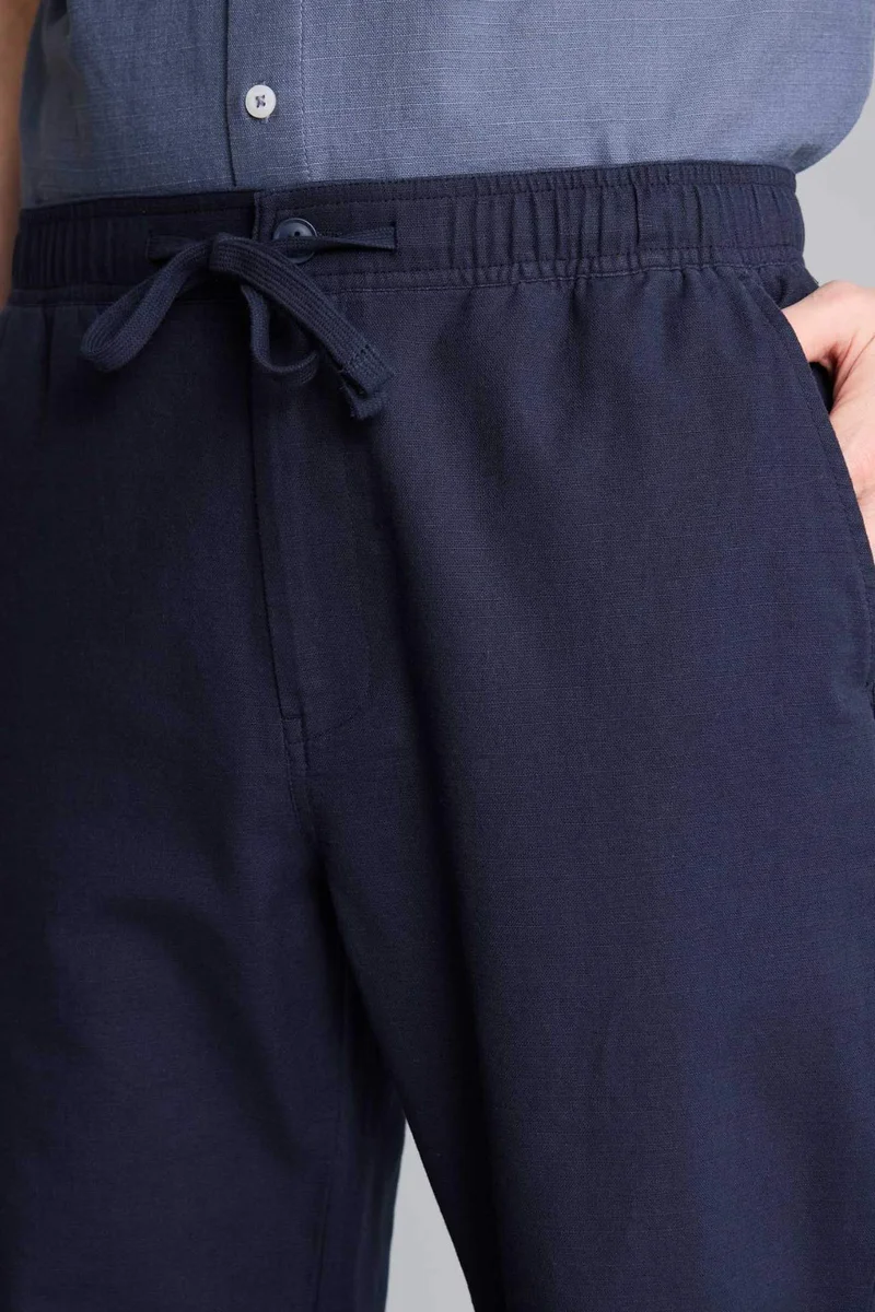 Defacto  Slim Fit Cotton Trousers for Men | Best Price UAE